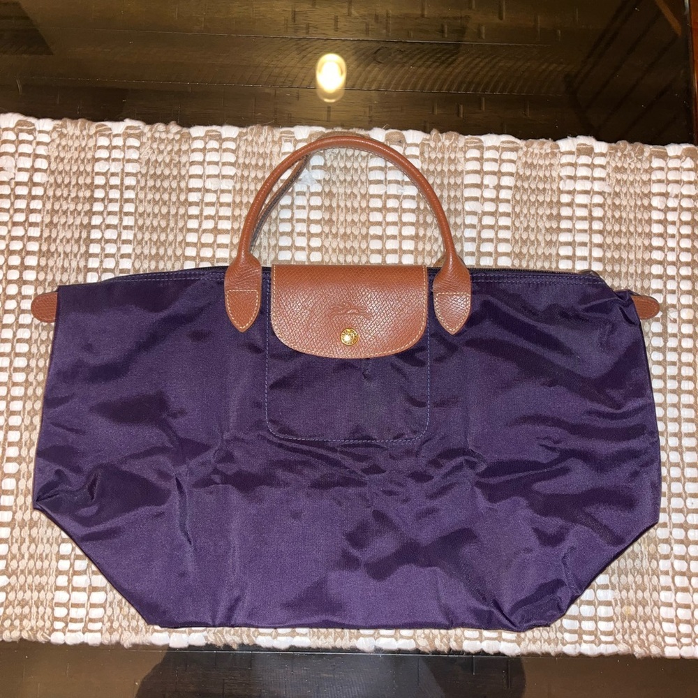 Longchamp Le Pliage Original M handbag plum